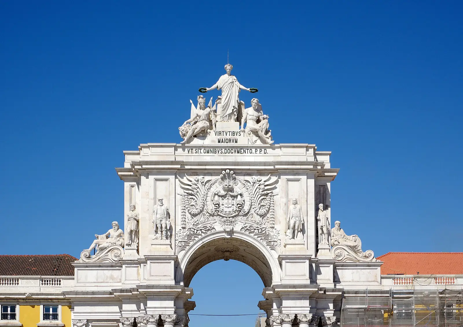 Arco da Rua Augusta na Praça do Comércio, Lisboa
